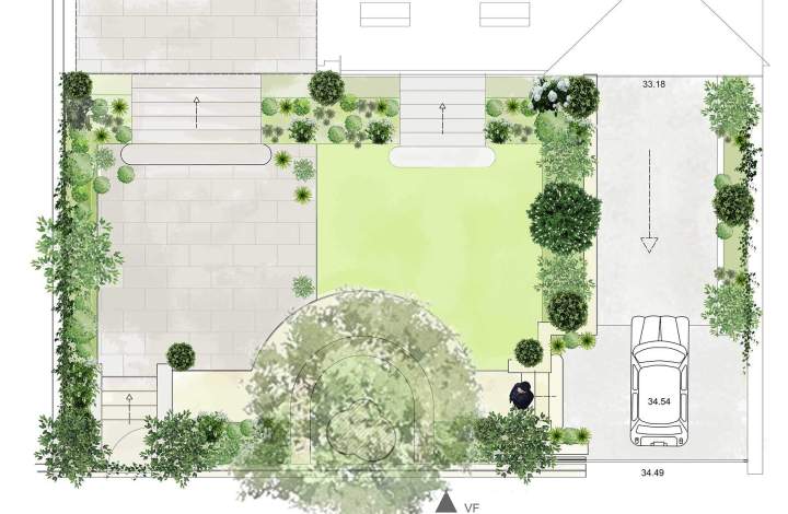 Création de jardins sur mesure  Hauts-de-Seine